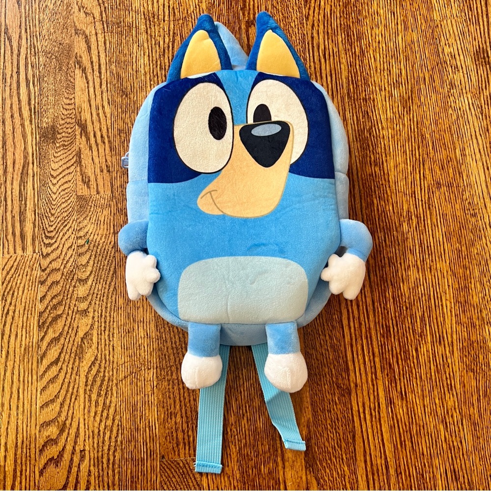Bluey Plush Bookbag Children’s size 14”x7”
